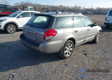2008 Subaru Outback 2.5I/2.5I L.l. Bean Edition z USA, uszkodzony, nr VIN 4S4BP61C687366110